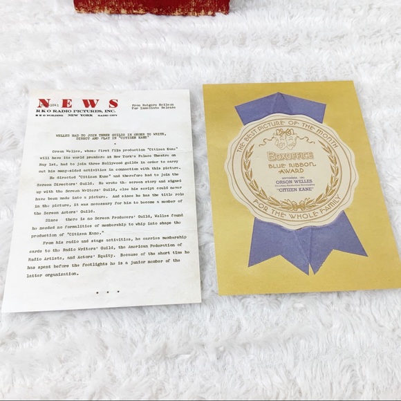 Citizen Kane 2011 materials booklet pictures set - Picture 7 of 11